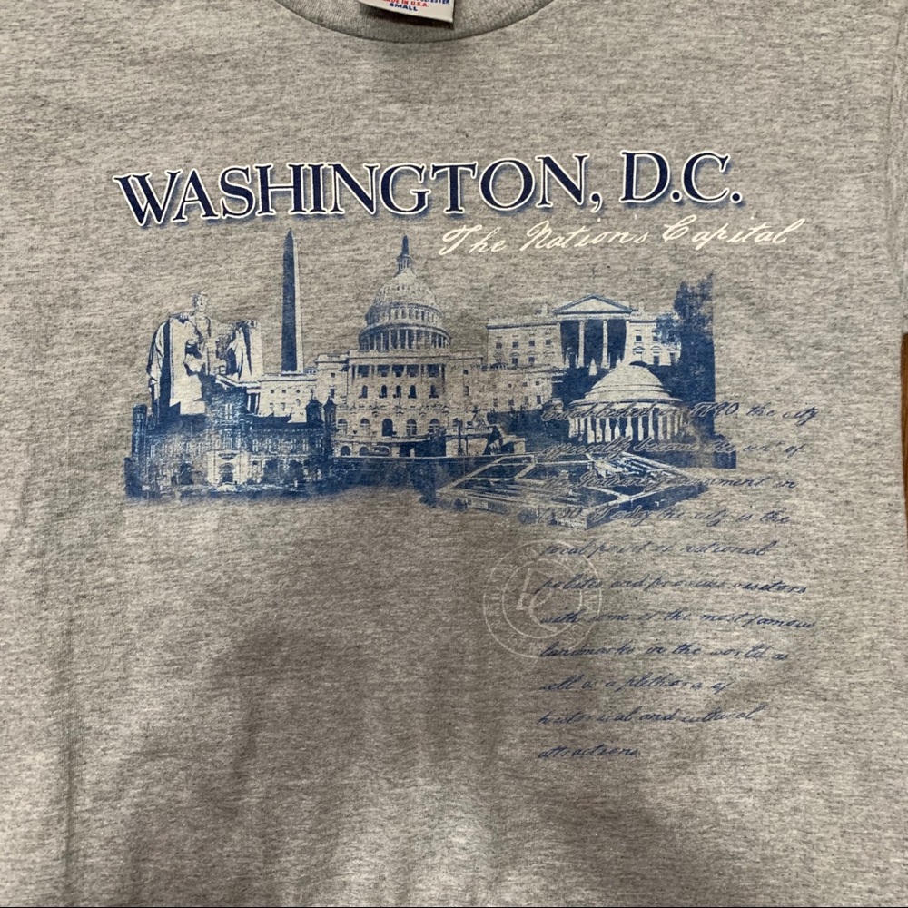 Vintage Bayside Washington DC T shirt size S